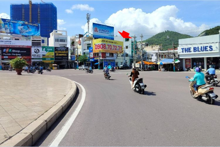 1 Panel Horizontal Wallscape Billboard at 48 Dong Da, Quy Nhon Ward, Gia Lai