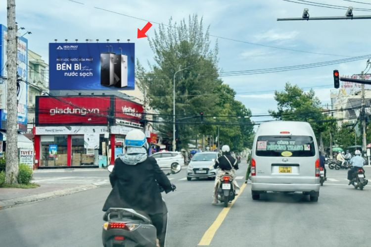 Horizontal Wall-mounted Pano Billboard at 285 Tran Hung Dao, Phan Thiet, Lam Dong