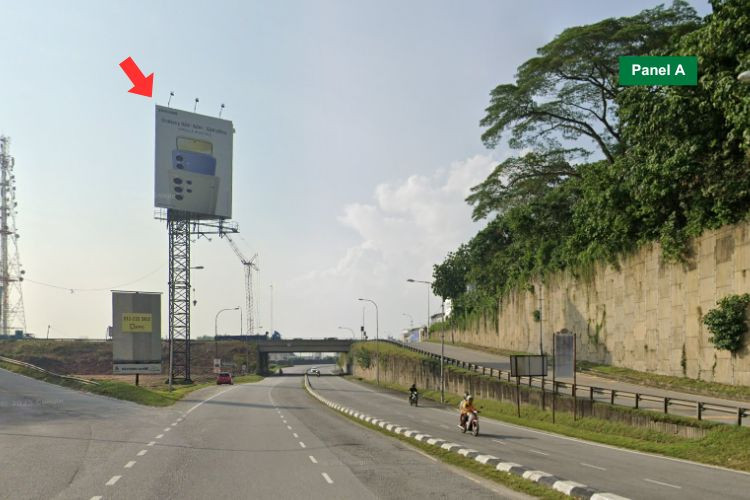 2 Sided Vertical Unipole Billboard at Jalan Rawang / Jalan Batu Arang, Rawang, Selangor (near KTMB Rawang Station)