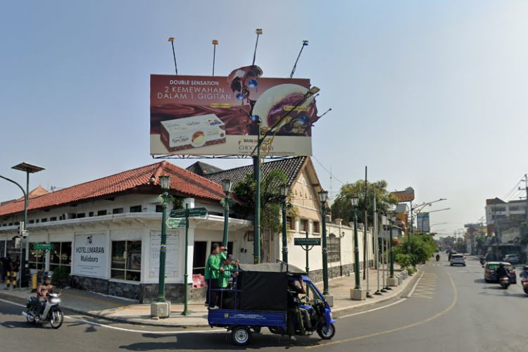 Billboard of Bakpia Tugu at Tugu Yogyakarta area, Indonesia
