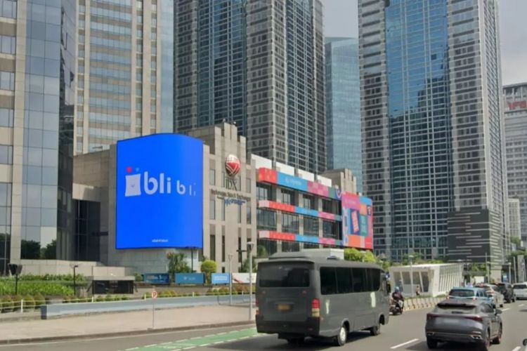 Videotron Jakarta Bursa Efek Indonesia Viral Bagus