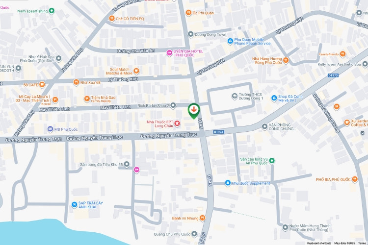 Map-  Horizontal Wallscape Billboard at 41 Hung Vuong, Phu Quoc Special Administrative Zone, An Giang