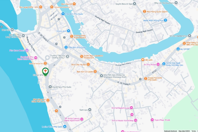 Map- Horizontal Wallscape Billboard at 18 Tran Hung Dao, Phu Quoc Special Administrative Zone, An Giang