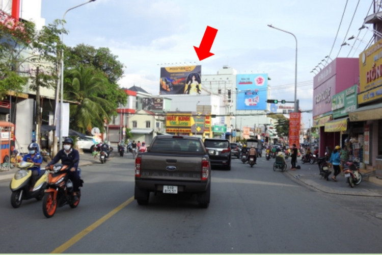 Day view-  Horizontal Wallscape Billboard at 159 Cach Mang Thang 8, Thu Dau Mot, Ho Chi Minh City