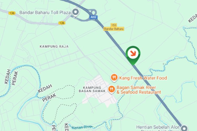 NSE KM 178.0 Kuala Lumpur to Penang, Kedah (Near Jawi Interchange)