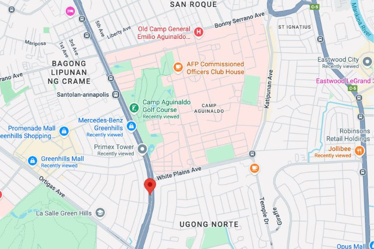 EDSA Ortigas, Mandaluyong, Metro Manila (Southbound facing, Near EDSA Beverage Design Group and Primex Tower)