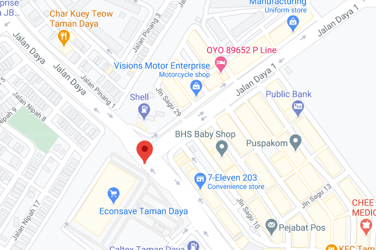 Jalan Daya, Johor Bahru, Johor (near Econsave Taman Daya)
