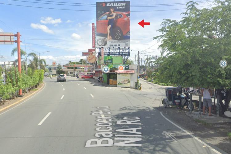 1 Sided Vertical Rooftop Billboard at Bacoor Boulevard, NIA Road, Mambog, Bacoor, Cavite (on top of CVT Eyespecs Optical Building)