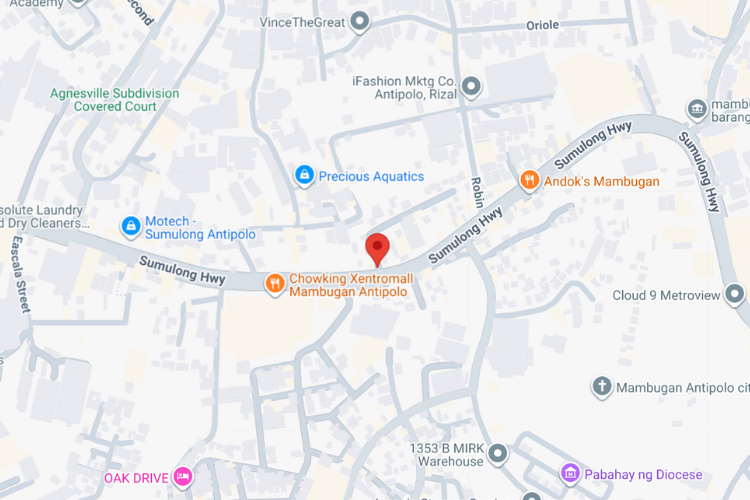 Map - Horizontal Digital Screen Billboard at Xentro Mall Footbridge, West Bound, Antipolo, Rizal