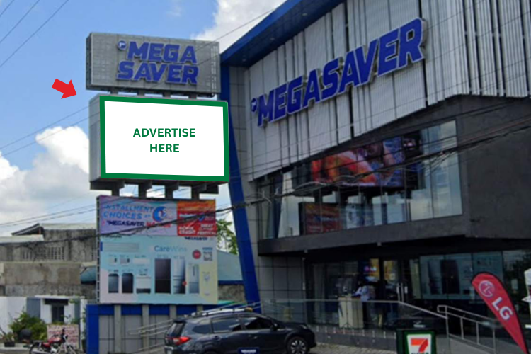 1 Sided Horizontal Digital Screen Billboard at Megasaver, North Bound, Paniqui, Tarlac (Near WalterMart Paniqui)