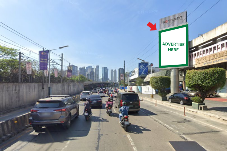 1 Panel Vertical Digital Screen Billboard at EDSA Ortigas, South Bound, Mandaluyong, Metro Manila (Near Robinsons Galleria Ortigas)
