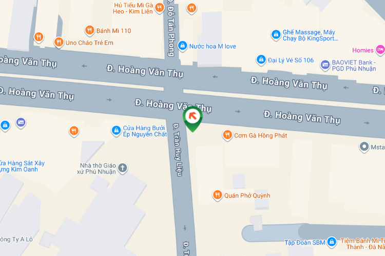 Map - Vertical Wallscape Billboard at 89 Hoang Van Thu, Cau Kieu Ward, Ho Chi Minh City