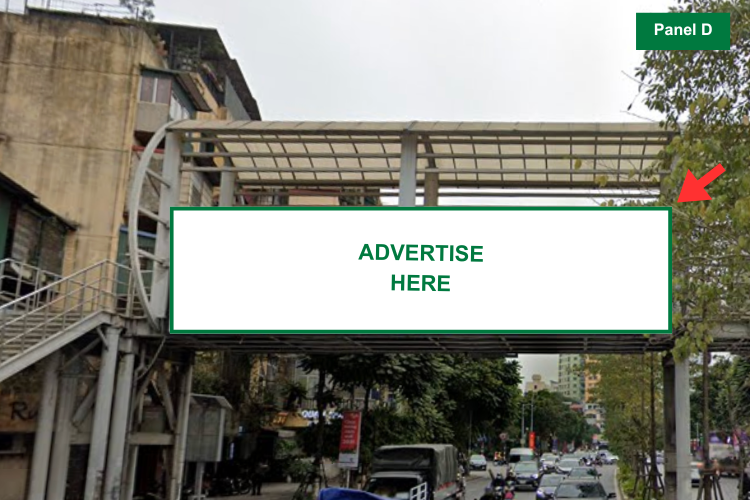 Panel D - Horizontal Light Box Billboard at 33 Nguyen Chi Thanh Street, Ngoc Ha Ward, Ha Noi City