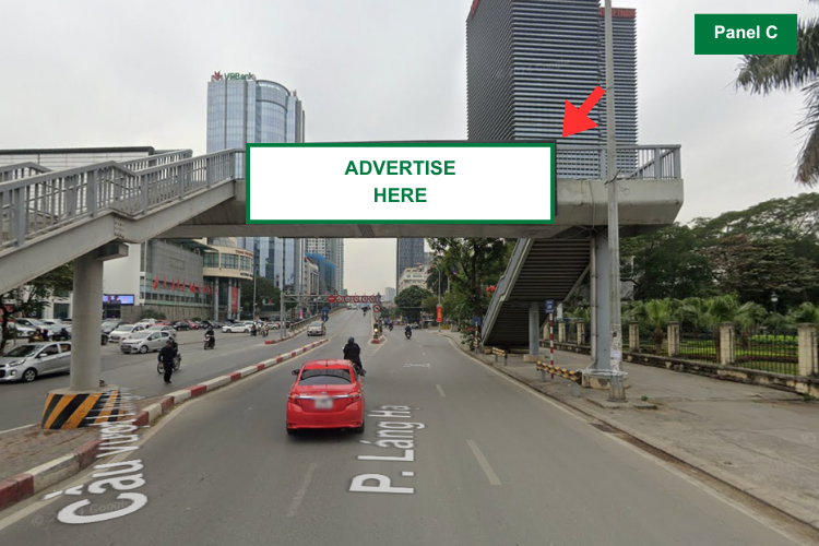 Panel C - Horizontal Light Box Billboard at 83 Lang Ha Street, Giang Vo Ward, Ha Noi City
