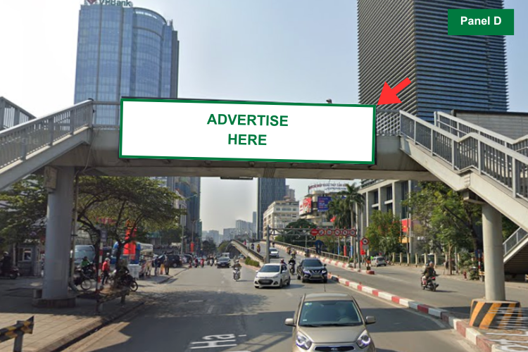 Panel D - Horizontal Light Box Billboard at 83 Lang Ha Street, Giang Vo Ward, Ha Noi City