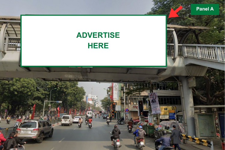 4 Panel Horizontal Light Box Billboard at 178 Tay Son Street, O Cho Dua Ward, Ha Noi City