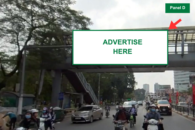 Panel D - Horizontal Light Box Billboard at 178 Tay Son Street, O Cho Dua Ward, Ha Noi City