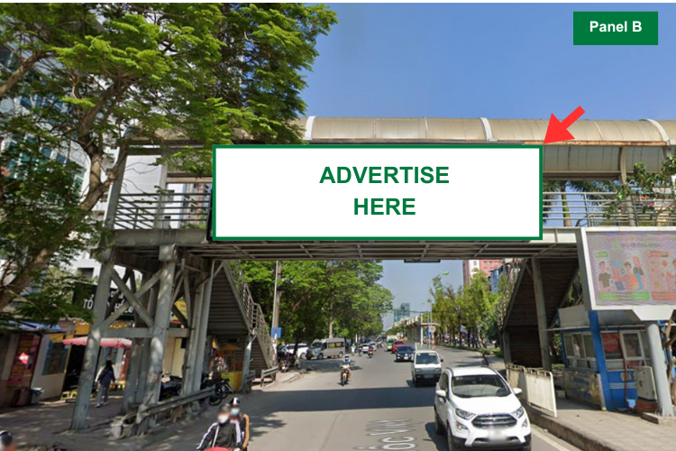 Panel B - Horizontal Light Box Billboard at 181 Hoang Quoc Viet, Nghia Do Ward, Ho Chi Minh City