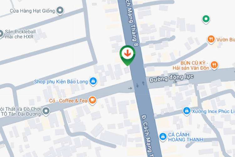 Map -  Horizontal Wallscape Billboard at 486 Cach Mang Thang Tam, Phan Dinh Phung Ward, Thai Nguyen