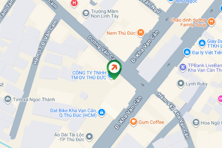 Map -  Horizontal Wallscape Billboard at 695 Kha Van Can, Hiep Binh Ward, Ho Chi Minh City