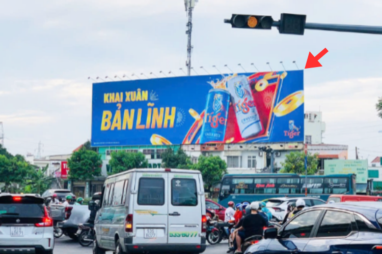 1 Panel Horizontal Wallscape Billboard at 53 QL13, Hiep Binh Ward, Ho Chi Minh City