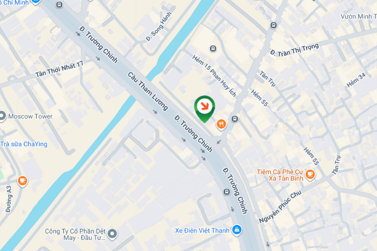 Map - Horizontal Wallscape Billboard at 976 Truong Chinh, Tan Binh Ward, Ho Chi Minh City