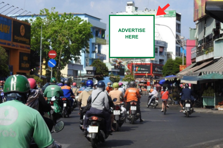 1 Panel Horizontal Wallscape Billboard at 203 Nguyen Thai Son, An Nhon Ward, Ho Chi Minh City (FPT Store)