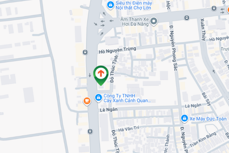 Map - Horizontal Wall-mounted Pano Billboard at 571 Nguyen Huu Tho, Cam Le Ward, Da Nang City