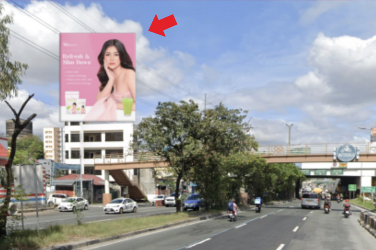 1 Panel Vertical Rooftop Billboard at Carlos P. Garcia Ave, Taguig, Metro Manila (Near Kalayaan Ave)